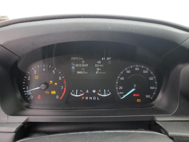 1FM5K8AB4MGC26940 - 2021 FORD EXPLORER POLICE INTERCEPTOR Zweifarbig Foto 9