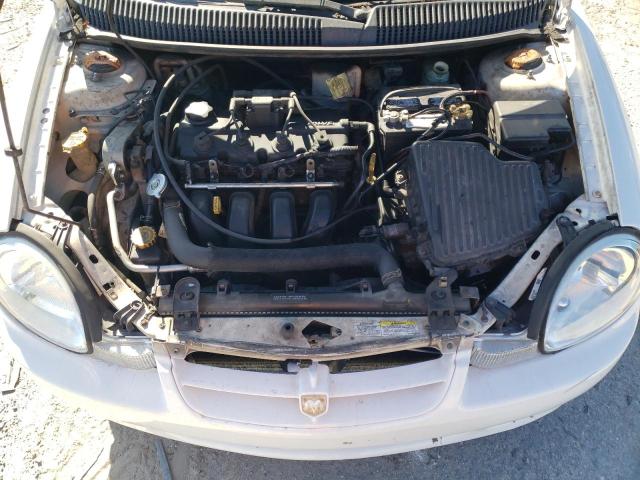 1B3AS46C32D584091 - 2002 DODGE NEON SE WHITE photo 11