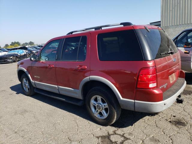 1FMDU73E72ZA48322 - 2002 FORD EXPLORER XLT Czerwony zdjęcie 2