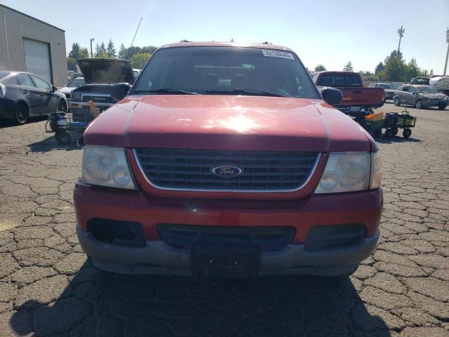 1FMDU73E72ZA48322 - 2002 FORD EXPLORER XLT Czerwony zdjęcie 5