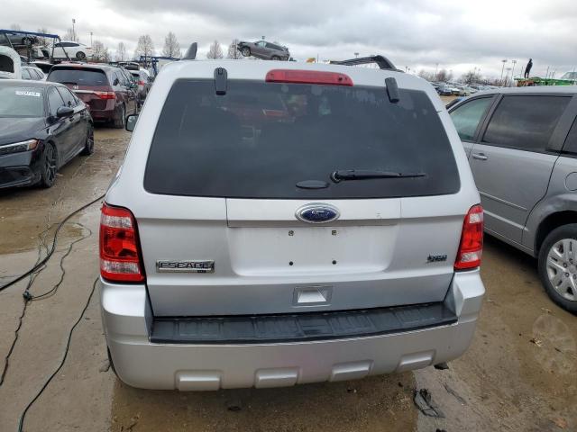 1FMCU0DG4CKB17903 - 2012 FORD ESCAPE XLT SILVER photo 6