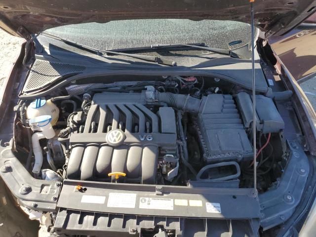 1VWCM7A31CC099575 - 2012 VOLKSWAGEN PASSAT SEL BURGUNDY photo 11