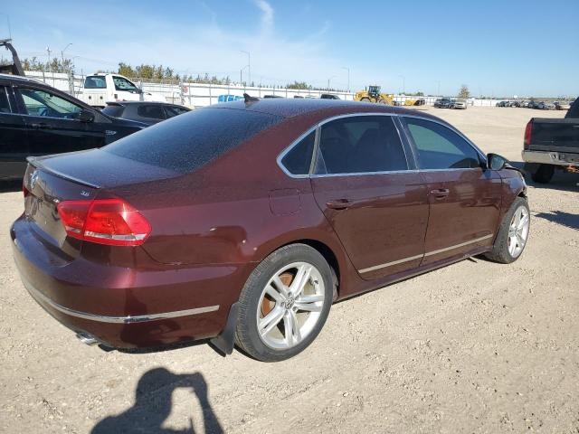 1VWCM7A31CC099575 - 2012 VOLKSWAGEN PASSAT SEL BURGUNDY photo 3