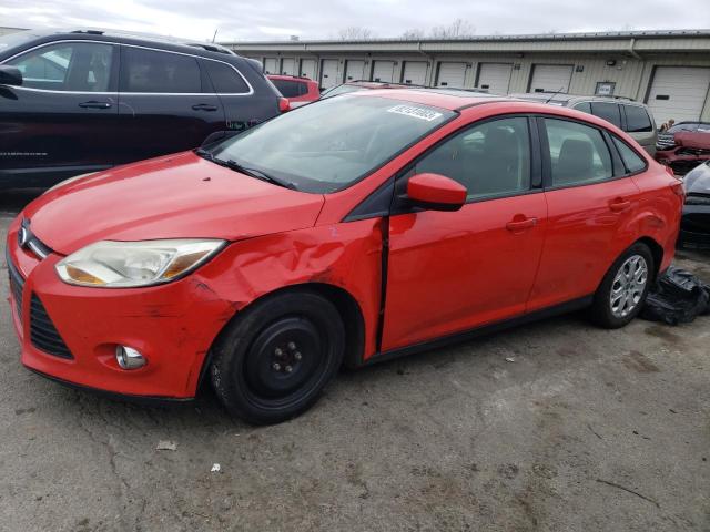 1FAHP3F26CL205453 - 2012 FORD FOCUS SE RED photo 1