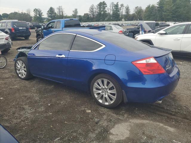 1HGCS2B89AA009251 - 2010 HONDA ACCORD EXL BLUE photo 2