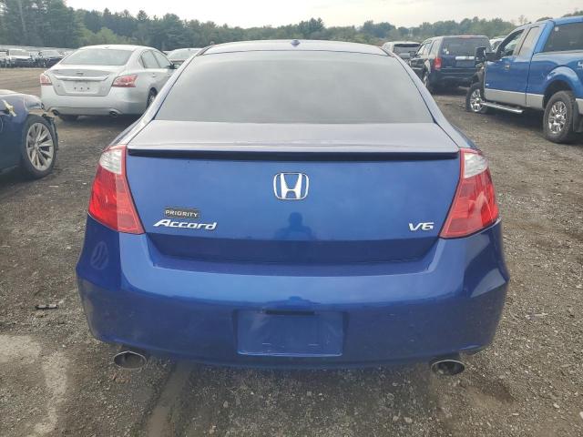 1HGCS2B89AA009251 - 2010 HONDA ACCORD EXL BLUE photo 6