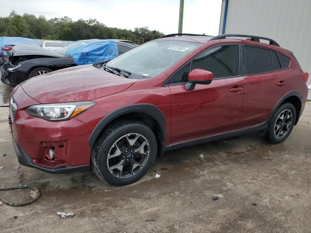 JF2GTAEC6K8344243 - 2019 SUBARU CROSSTREK PREMIUM BURGUNDY photo 1