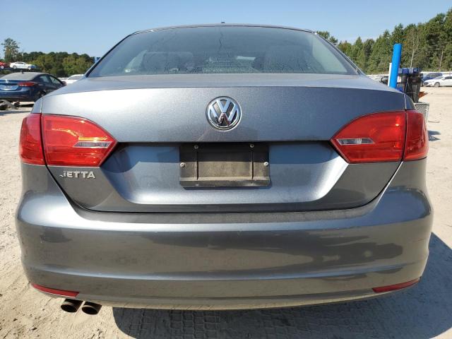 3VW2K7AJ9EM236635 - 2014 VOLKSWAGEN JETTA BASE GRAY photo 6