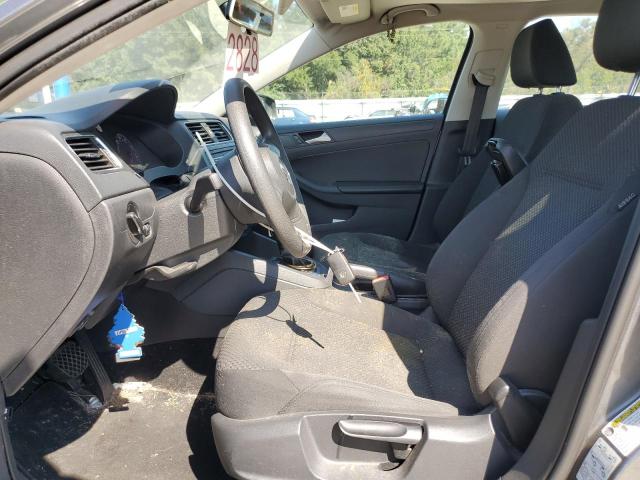 3VW2K7AJ9EM236635 - 2014 VOLKSWAGEN JETTA BASE GRAY photo 7
