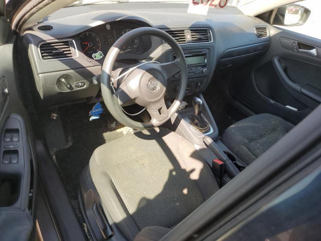 3VW2K7AJ9EM236635 - 2014 VOLKSWAGEN JETTA BASE GRAY photo 8