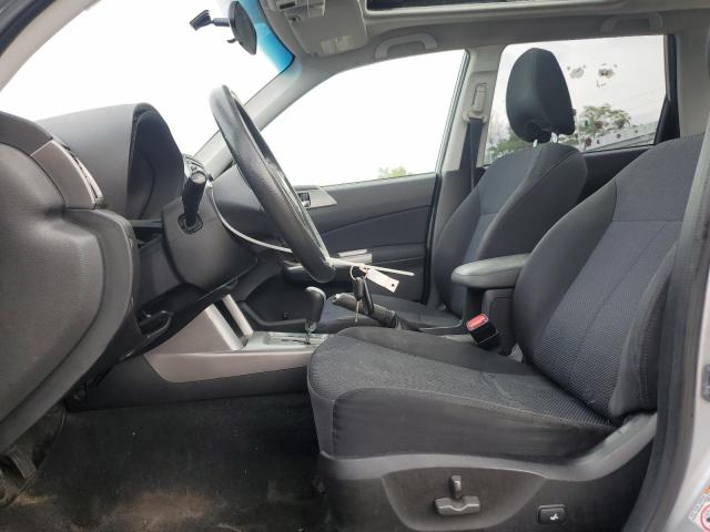 JF2SHACC7CH451544 - 2012 SUBARU FORESTER 2.5X PREMIUM SILVER photo 7
