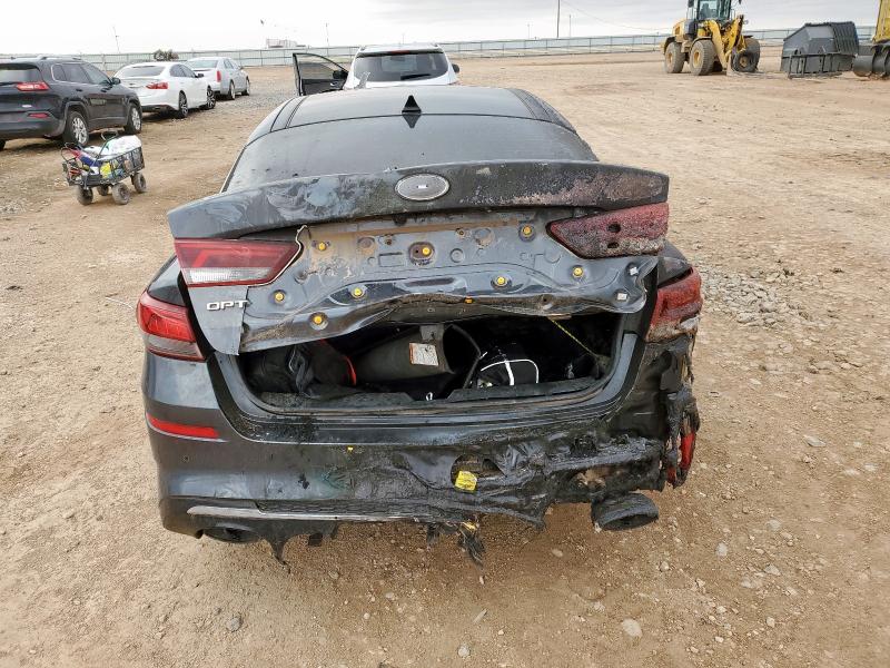 5XXGT4L37KG375761 - 2019 KIA OPTIMA LX CHARCOAL photo 6
