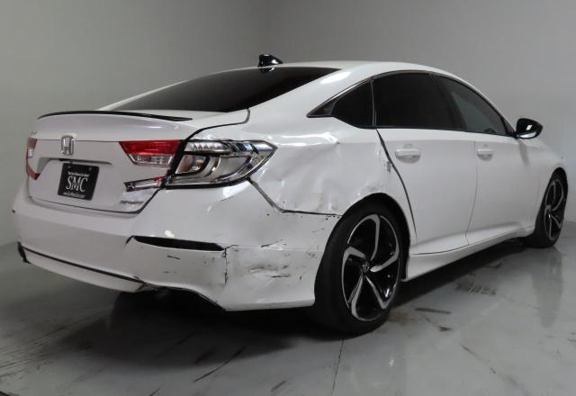 1HGCV1F34MA088896 - 2021 HONDA ACCORD SPORT WHITE photo 3