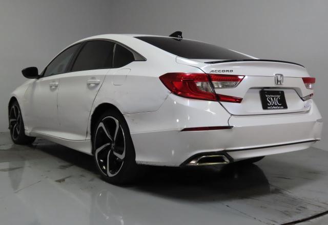1HGCV1F34MA088896 - 2021 HONDA ACCORD SPORT WHITE photo 4