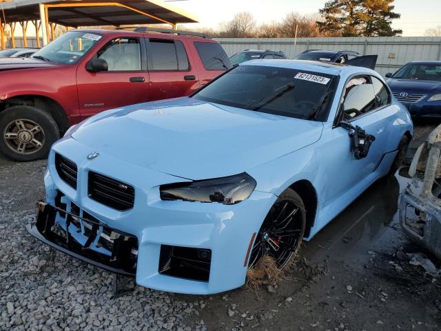 3MF13DM04R8E11687 - 2024 BMW M2 BLUE photo 1