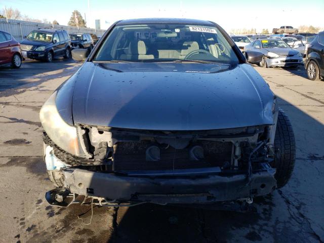 1HGCP26329A150125 - 2009 HONDA ACCORD LX GRAY photo 5