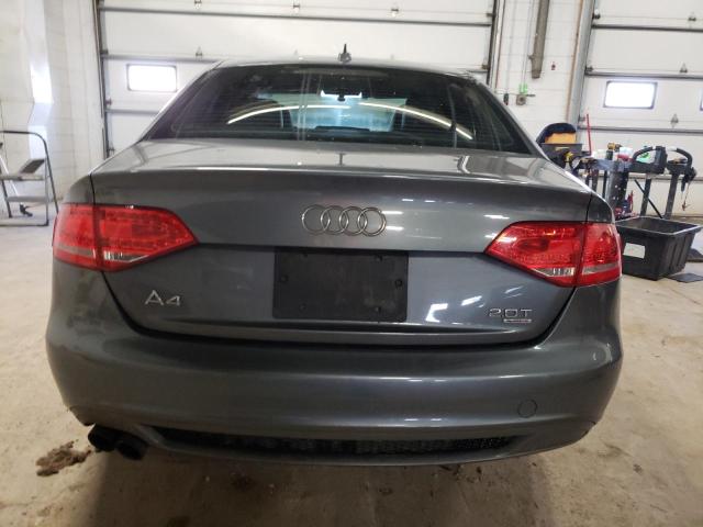 WAUFFAFL8CA116378 - 2012 AUDI A4 PREMIUM PLUS GRAY photo 6