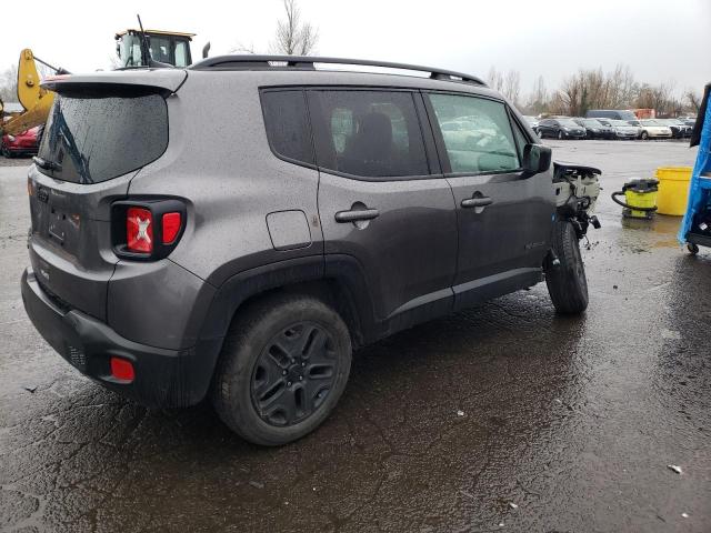 ZACNJBAB7KPK28926 - 2019 JEEP RENEGADE SPORT GRAY photo 3