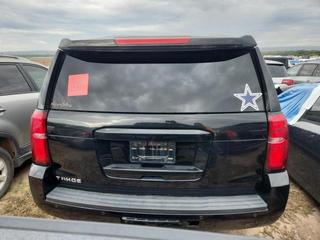 1GNLCDEC0KR131272 - 2019 CHEVROLET TAHOE POLICE BLACK photo 6