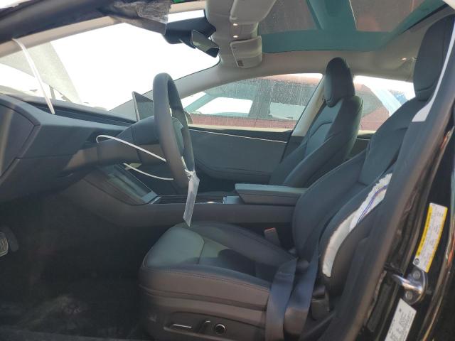 5YJ3E1EA1SF027797 - 2025 TESLA MODEL 3 黑色 照片 7