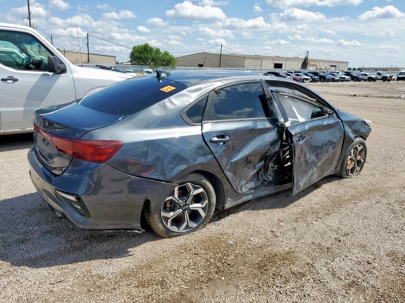 3KPF24ADXKE135350 - 2019 KIA FORTE FE Grafitowy zdjęcie 3