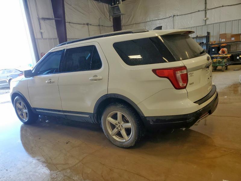 1FM5K7D85JGC84772 - 2018 FORD EXPLORER XLT WHITE photo 2