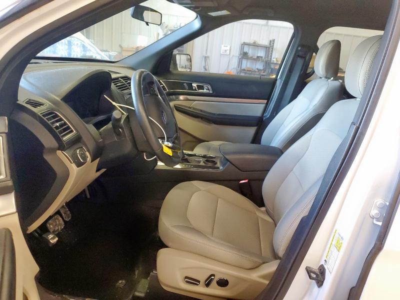 1FM5K7D85JGC84772 - 2018 FORD EXPLORER XLT WHITE photo 7