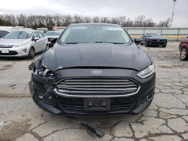 3FA6P0HD9GR207015 - 2016 FORD FUSION SE BLACK photo 5