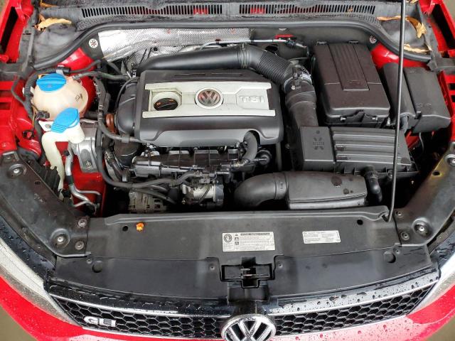 3VW4A7AJ4CM424357 - 2012 VOLKSWAGEN JETTA GLI RED photo 11