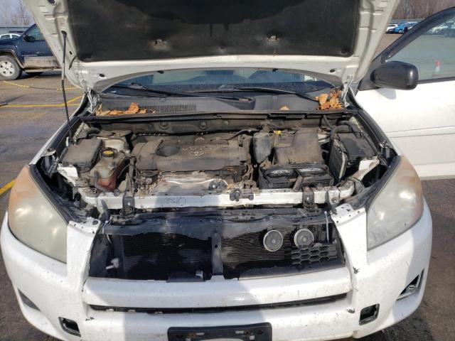 2T3ZF4DV9AW034261 - 2010 TOYOTA RAV4 WHITE photo 11