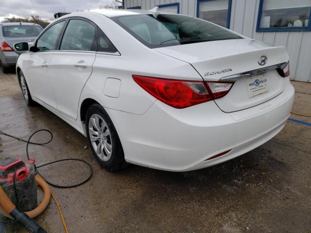 5NPEB4AC4CH502274 - 2012 HYUNDAI SONATA GLS WHITE photo 2