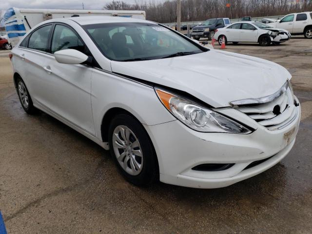 5NPEB4AC4CH502274 - 2012 HYUNDAI SONATA GLS WHITE photo 4