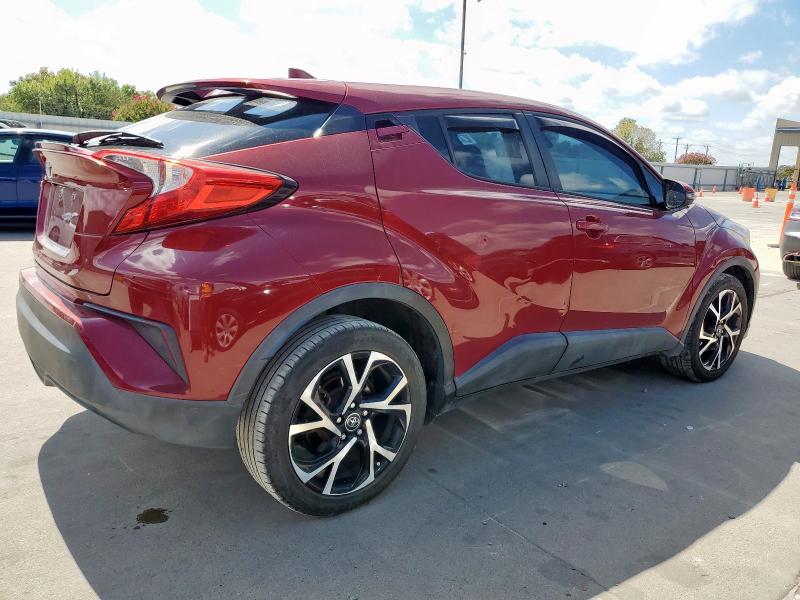 NMTKHMBX7JR041869 - 2018 TOYOTA C-HR XLE 栗色 照片 3