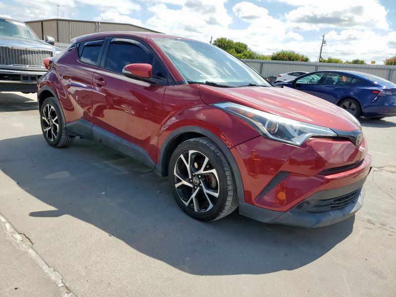 NMTKHMBX7JR041869 - 2018 TOYOTA C-HR XLE 栗色 照片 4