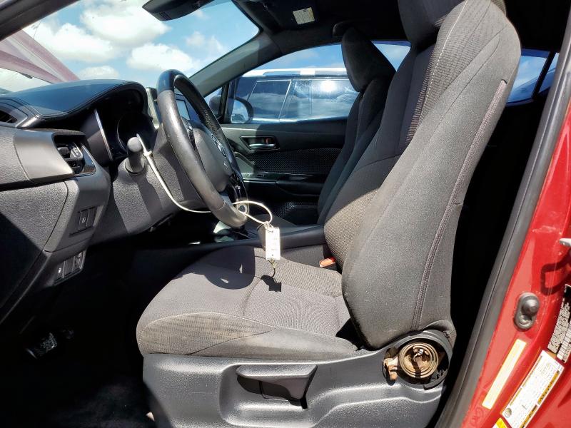 NMTKHMBX7JR041869 - 2018 TOYOTA C-HR XLE 栗色 照片 7