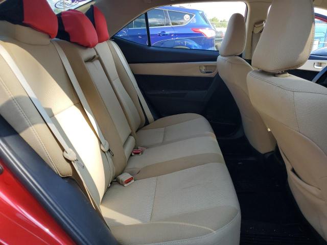 2T1BURHE8JC076767 - 2018 TOYOTA COROLLA L წითელი ფოტო 10