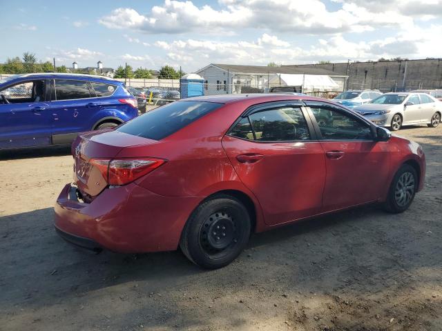 2T1BURHE8JC076767 - 2018 TOYOTA COROLLA L წითელი ფოტო 3