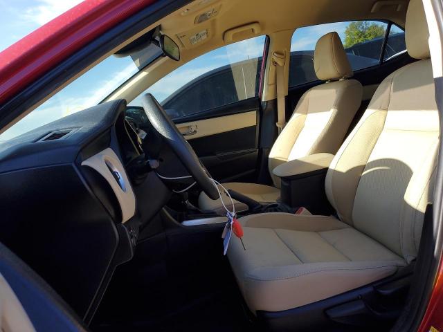 2T1BURHE8JC076767 - 2018 TOYOTA COROLLA L წითელი ფოტო 7