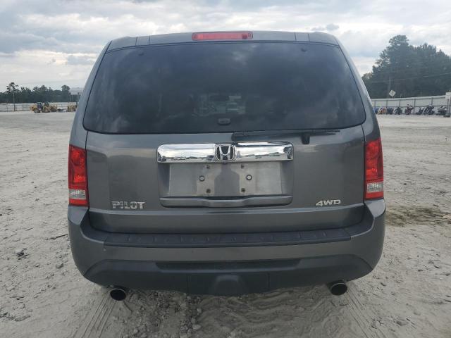 5FNYF4H54DB068737 - 2013 HONDA PILOT EXL GRAY photo 6