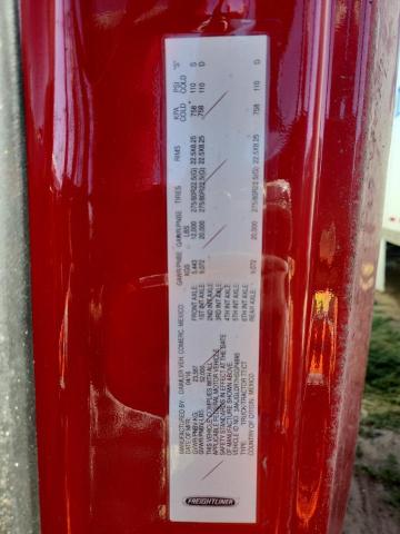 3AKJGLDR7HSGP4845 - 2017 FREIGHTLINER CASCADIA 1 წითელი ფოტო 10