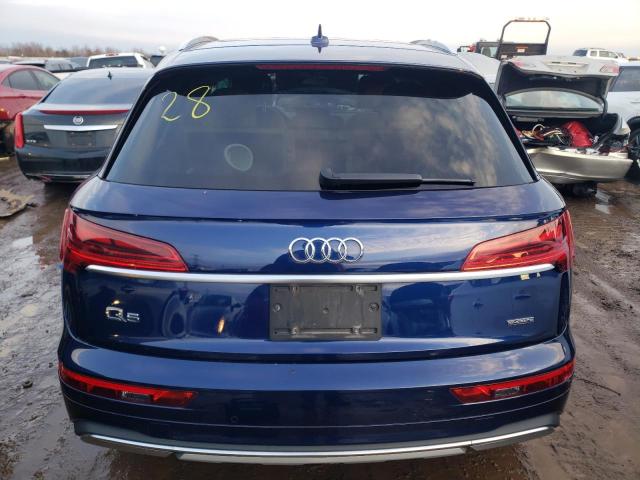 WA1AAAFY1M2073693 - 2021 AUDI Q5 PREMIUM BLUE photo 6