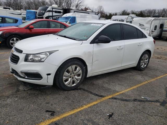 1G1PB5SH8G7127985 - 2016 CHEVROLET CRUZE LIMI LS WHITE photo 1