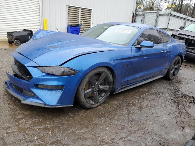 1FA6P8CF7J5110574 - 2018 FORD MUSTANG GT BLUE photo 1