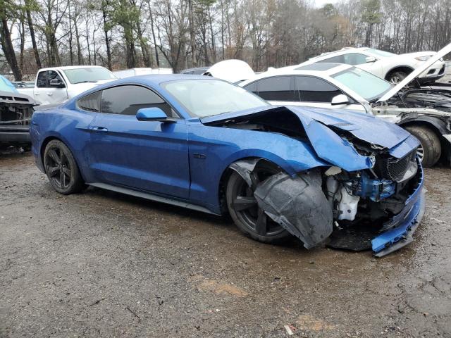 1FA6P8CF7J5110574 - 2018 FORD MUSTANG GT BLUE photo 4