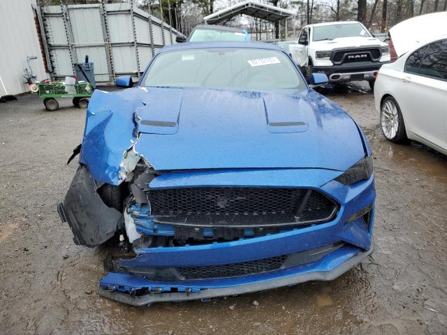 1FA6P8CF7J5110574 - 2018 FORD MUSTANG GT BLUE photo 5