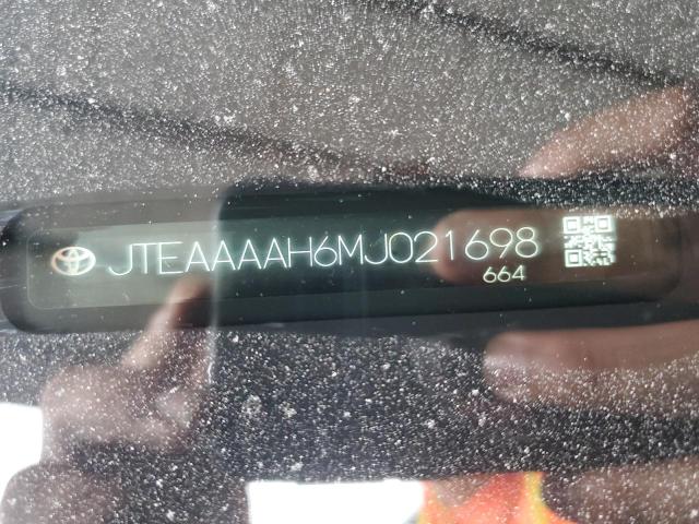 JTEAAAAH6MJ021698 - 2021 TOYOTA VENZA LE WHITE photo 13