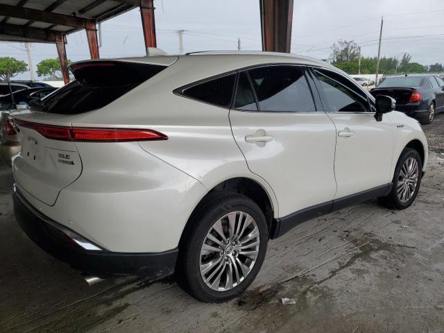 JTEAAAAH6MJ021698 - 2021 TOYOTA VENZA LE WHITE photo 3