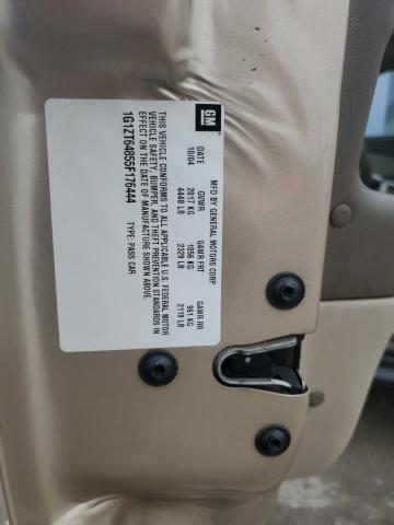 1G1ZT64855F176444 - 2005 CHEVROLET MALIBU MAXX LS 金色 照片 12