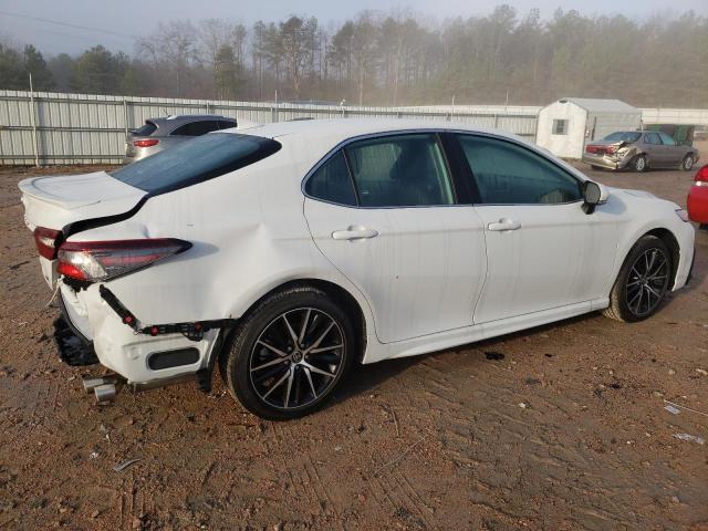 4T1G11AK8RU213474 - 2024 TOYOTA CAMRY SE NIGHT SHADE WHITE photo 3