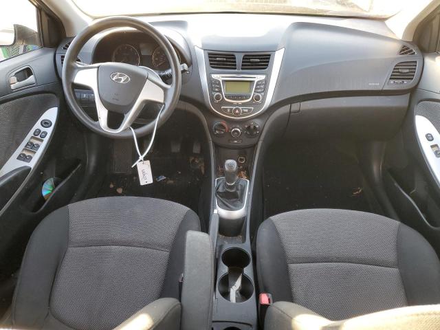 KMHCT5AE4DU092641 - 2013 HYUNDAI ACCENT GLS GRAY photo 8